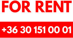 Dekory Studio For rent tábla számmal