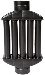 Micul Fermier Burlan recuperator caldura plat, 130 mm, Gri mat (MF-EI1014-G01)