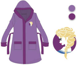 Global Licence Srl Disney Jégvarázs kapucnis pamut köntös gyerekeknek - lila - 110-116 (FRO0926_110-116)