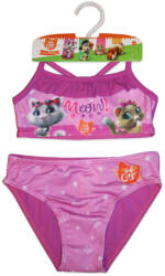 Global Licence Srl 44 Csacska macska kétrészes fürdőruha kislányoknak - -