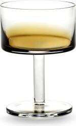 Serax Pahare de șampanie Zuma, tip cupă, 250 ml, 4 buc (B0823018-705) Pahar