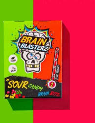  Brain Blasterz Bitz alma-eper ízű savanyú keménycukorka 45g - delfinbuvar