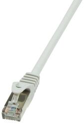 LogiLink Cablu S/FTP LOGILINK Cat5e, cupru-aluminiu, 0.5 m, gri, AWG26, dublu ecranat CP1022D (CP1022D)