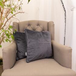 Hiko Set 2 FETE de perna cu fermoar Hiko COMFY catifea gri antracit (100006554)