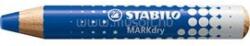 STABILO MARKdry táblákhoz és flipchartokhoz vastag kék jelölő ceruza (STABILO_648/41) (STABILO_648/41)