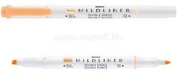 Zebra Mildliner Fluorescent narancssárga kettős végű szövegkiemelő (ZEBRA_78190) (ZEBRA_78190)