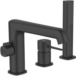 Laveo Pola, 3 lyukú fürdőcsaptelep, fekete matt, LAV-BAP_713D (LAV-BAP_713D)