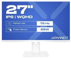 JAPANNEXT JN-IPS270WQHD75F-C65W-HSP-W Monitor