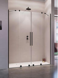 Radaway Furo Black DWD fekete zuhanyajtó 200 átlátszó (10108538-54-01-10111492-01-01)