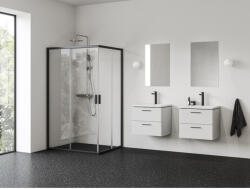 RAVAK Blix II NBLRV2K 80 zuhanykabin fekete+transparent (1XM40300Z1) - groszmann