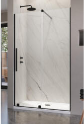 Radaway Furo Black DWJ fekete zuhanyajtó 110 átlátszó jobbos (10107572-54-01R-10110530-01-01)