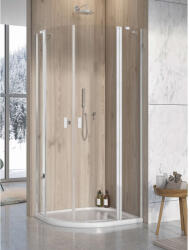 Radaway Nes PDD II íves zuhanykabin 100x90 átlátszó (10030100-01-01L-10030090-01-01R)