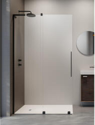 Radaway Furo SL Black Walk-in fekete zuhanyfal 110 átlátszó balos (10306588-54-01L-10110544-01-01)