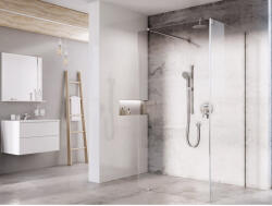 RAVAK Walk-In Corner Szett 120x80, zuhanykabin krómhatású+transparent (GW1CG4C0SZ1)