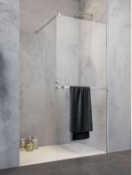 Radaway Modo New II Walk-in zuhanyfal törölközőtartóval 140 átlátszó (389144-01-01W)