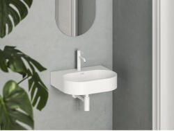RAVAK Ceramic Slim Wall O 55 N kerámiamosdó matt fehér (XJX0E155003) - groszmann