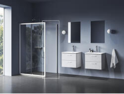 RAVAK Blix II NBLPS 100 fix oldalfal matt fehér+transparent (9BMA0E00Z1)