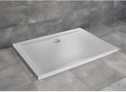 Radaway Doros Stone D szögletes lapos zuhanytálca 130x90 antracit, ajándék szifonnal (SDRD1390-01-64S)