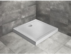 Radaway Doros Stone C szögletes zuhanytálca előlappal 80x80 antracit, ajándék szifonnal (SDRC8080-05-64S)