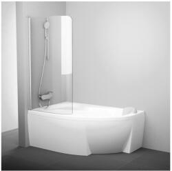 RAVAK Rosa CVSK1 140/150 bal kádparaván szatén+transparent (7QLM0U00Y1) - groszmann