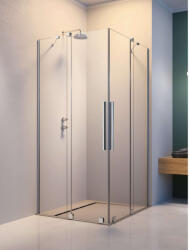 Radaway Furo KDD szögletes zuhanykabin 110x90 átlátszó (10105110-01-01L-10105090-01-01R)