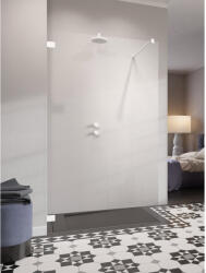 Radaway Essenza Pro White Walk-in fehér zuhanyfal 130 átlátszó (10103130-04-01)