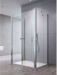 Radaway Eos DWD+2S II szögletes zuhanykabin 120x80 átlátszó (13799404-01-13799450-01-13799450-01)
