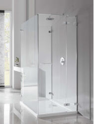 Radaway Euphoria KDJ P szögletes zuhanykabin 80x100 átlátszó balos (383512-01L-383241-01L-383031-01-383036-01)