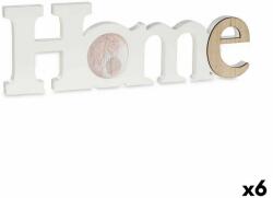 Gift Decor Рамка за снимки Home Бял Кафяв Дървен MDF (40 x 13, 5 x 1, 7 cm) (6 броя)
