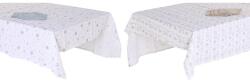 DKD Home Decor Покривка за маса и салфетки DKD Home Decor Син Кафяв Бял (150 x 150 x 0, 5 cm) (2 броя)
