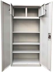 B4U Fiset metalic, 2 usi, 3 polite, 40 kg/polita, 900x400x1800mm, cu picioare, A180/6 B4U, montat (A180) Dulap arhivare