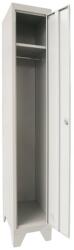 B4U Vestiar metalic, 1 compartiment, bara umerase, 312x450x1800mm, gri, A894 B4U (A894)