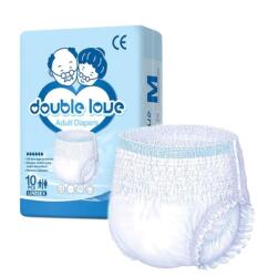 Double Love Scutece adulti tip chilot marimea M 10 buc/pachet DOUBLE LOVE (27060005)