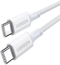 UGREEN Cablu PD Ugreen US557 USB-C / USB-C 100W 1, 5m - alb