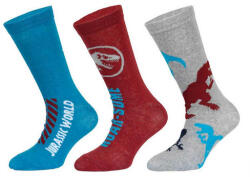 Trenýrkárna 3PACK gyerek zokni Jurassic World többszínű (39267/red) 23/26