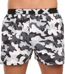 Styx Férfi rövidnadrágStyx művészeti sport gumi álcázás szürke (B1952) XL