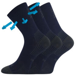 VoXX 3PACK Voxx merinó gyerek zokni sötétkék (Optimalik) 30/34