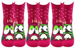 BOMA 3PACK Boma ABS zokni rózsaszín (Pruhana)