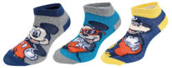 Trenýrkárna 3PACK gyerek zokni Mickey többszínű (38131/blue) 27/30