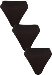 Benysøn 3PACK Fekete Benysøn női tanga (7204/black) M