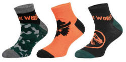 Trenýrkárna 3PACK gyerek zokni Jurassic World többszínű (39266/orange) 23/26