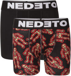 Nedeto 2PACK gyermek boxeralsó Nedeto többszínű (2NBDV6) 9-11 éves