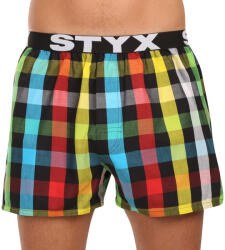 Styx Férfi bő szárú boxeralsó Styx sportos gumipánt többszínben (B0106) M