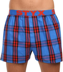 Styx Férfi bő szárú boxeralsó Styx sportos gumipánt többszínben (B0102) XL
