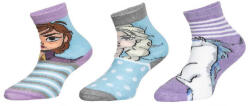 Trenýrkárna 3PACK Disney Jégvarázs gyerek zokni többszínű (38765) 27/30