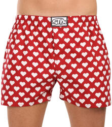 Styx Férfi bő szárú boxeralsó Styx art klasszikus gumipántszívek (A1951) XXL