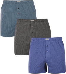 Andrie 3PACK férfi bő szárú boxeralsó Andrie többszínű (PS 5893C)