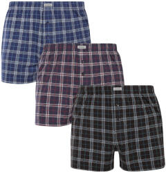 Andrie 3PACK férfi bő szárú boxeralsó Andrie többszínű (PS 5913) XL