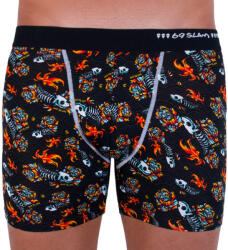 69SLAM Férfi boxeralsók69SLAM illik bambuszhal koponya L