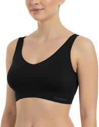 Gaubert Női melltartó Gaubert varrat nélküli fekete (3106) L/XL